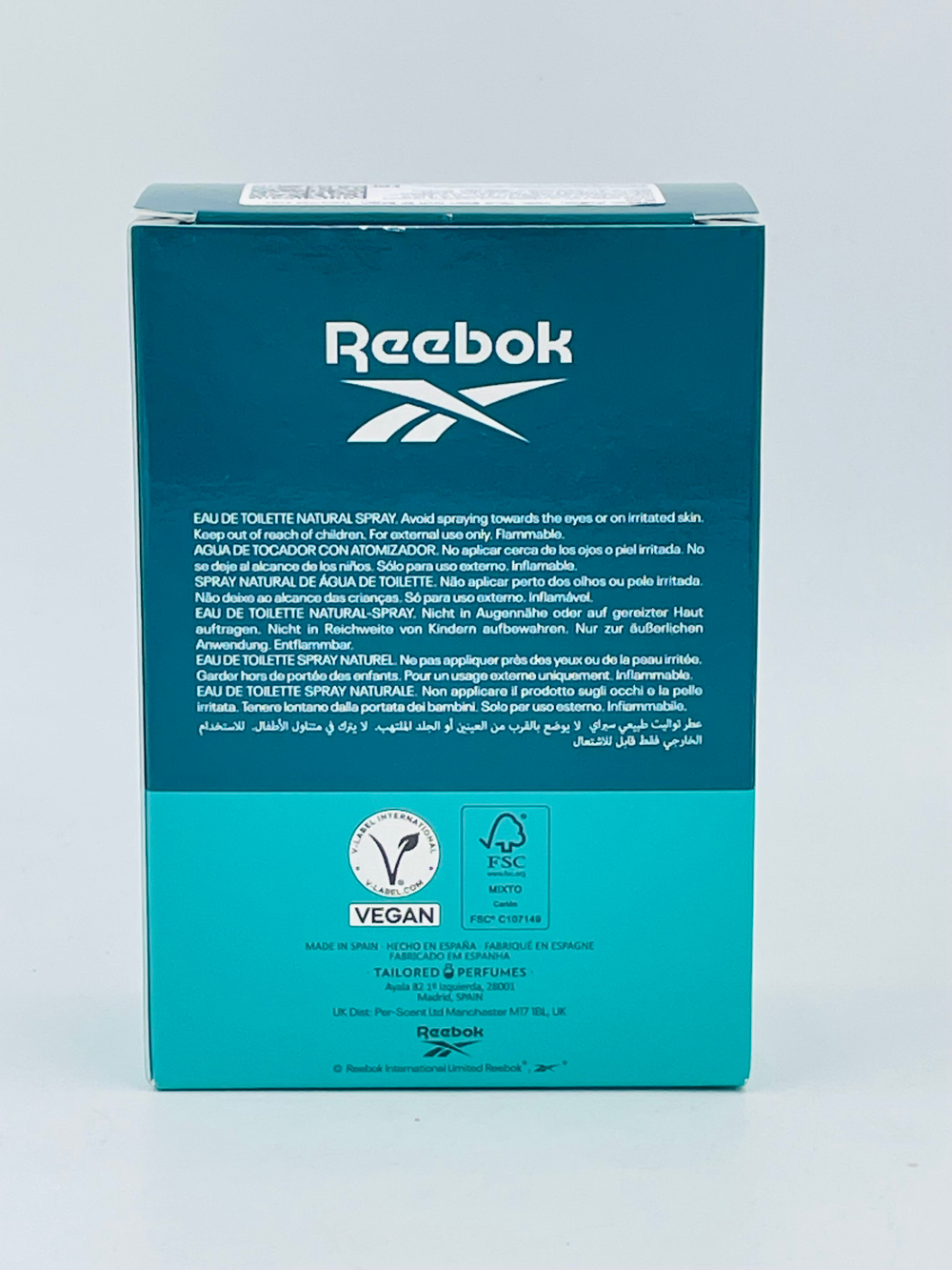 Туалетная вода мужская Reebok Cool Your Body 50 мл (Испания)