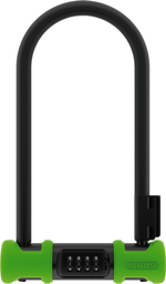 Замок ABUS вело скоба 12 мм кодовый U-Lock 410C 170HB 230х170 мм SH34 класс защиты 8 15 1150гр черно-зеленый