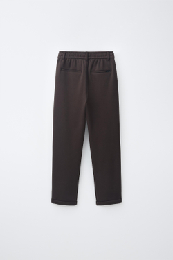 ZARA БРЮКИ RELAXED COMFORT, ШОКОЛАДНЫЙ