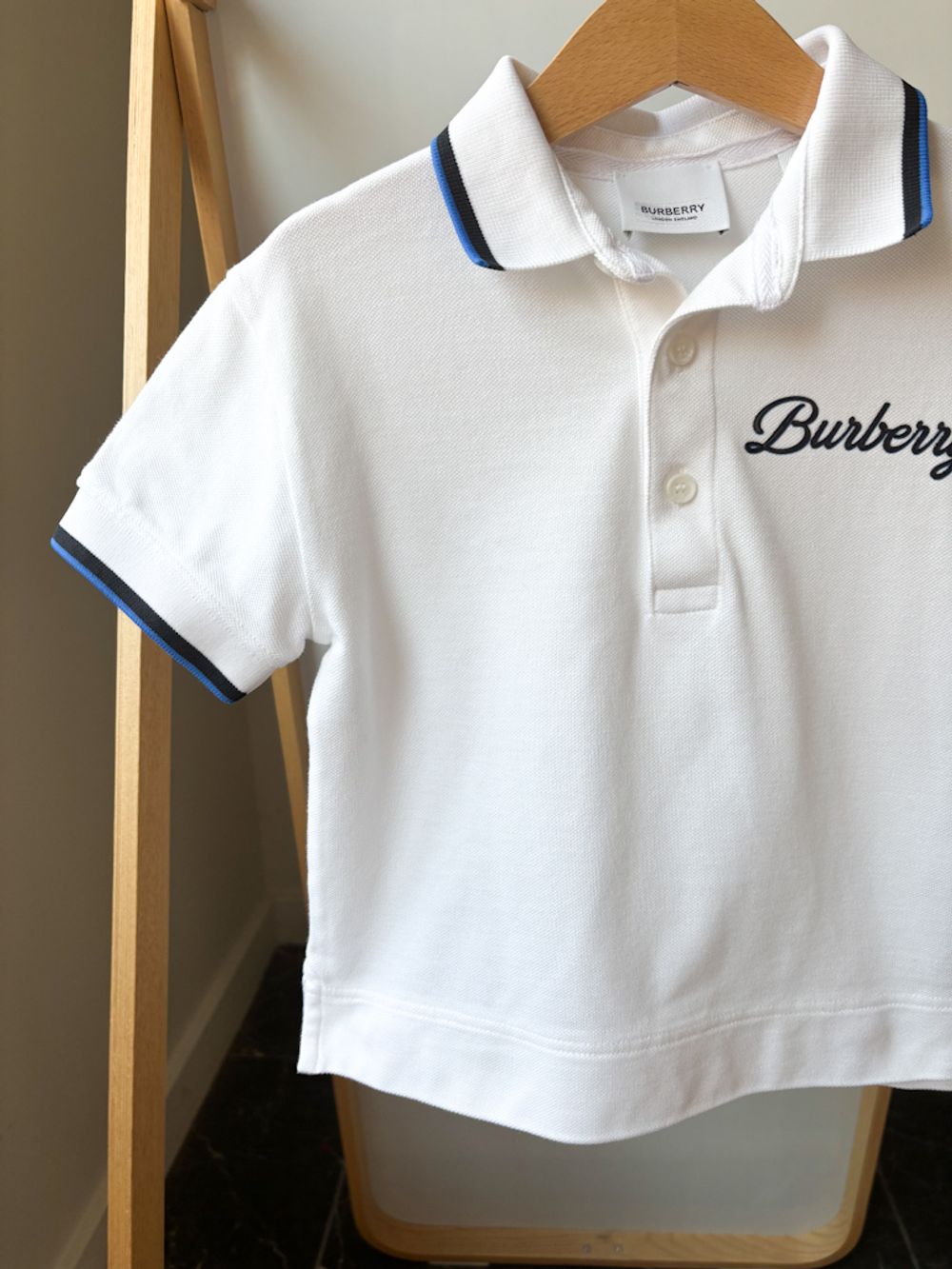 Новое хлопковое поло Burberry, 104