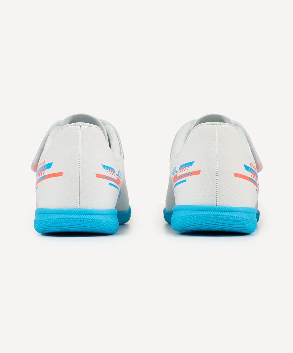 Бутсы зальные Evofly IN Talant White/blue, детский