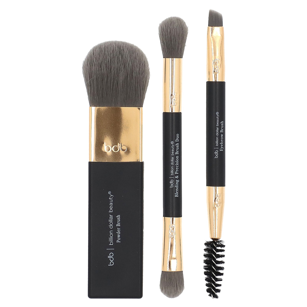 Billion Dollar Beauty, набор магнитных кистей, 3 шт.
