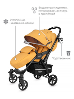 Коляска детская MOWBaby "TURBO" RA020 Ginger