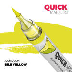 Акриловый маркер AK Interactive Quick Marker Bile Yellow