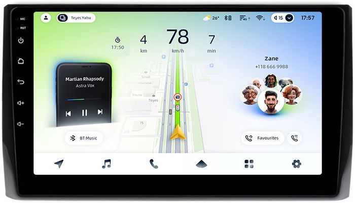 Магнитола для Skoda Kodiaq, Karoq - Teyes CC4L-DTS монитор 10.1" IPS, Android 14, Быстрая, Snapdragon 662, CarPlay, 4G SIM-слот