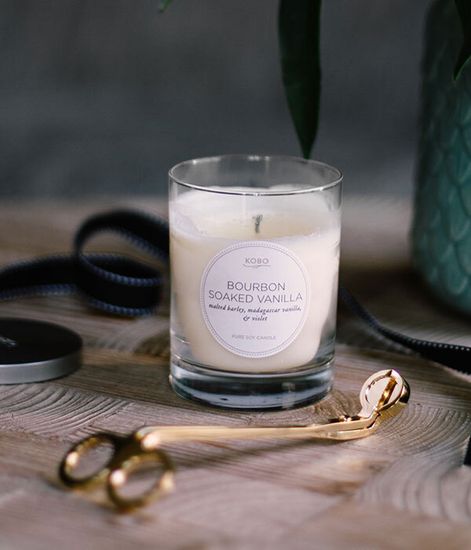 Bourbon Soaked Vanilla, свеча Natural Math, Kobo Candles