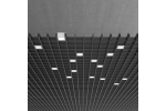 Светильник LED Geniled Griliato Tetris x4шт по 10Вт для ячейки 75x75/10 40Вт 3000К Опал Черный