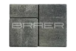Тротуарная плитка Braer Старый город Ландхаус, Color Mix Вечер, 60 мм