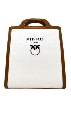 CLASSIC LOVE BIRDS TOTE BAG – brown