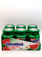 Mentos жевательная резинка Pure fresh Арбуз, (54х6) 324 г