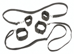 Набор на кровать Bondage Collection Bed Restraint System One Size1056-01Lola
