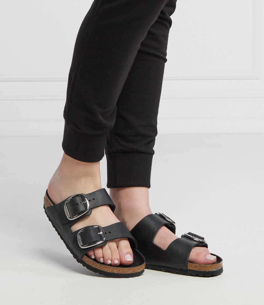шлепанцы arizona big buckle Birkenstock - черный(1011075)