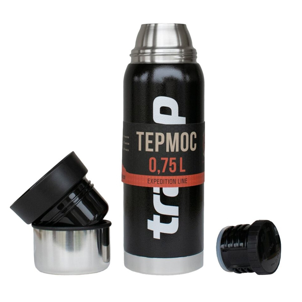 Tramp Термос Expedition line 0.75 л, TRC-031, черный