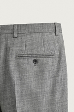 БРЮКИ ИЗ 100% ШЕРСТИ СО СКЛАДКАМИ — ZARA