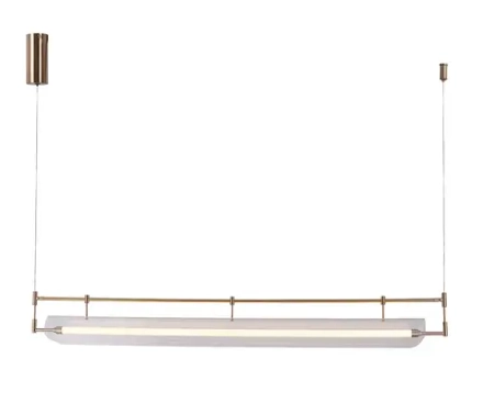 08021-150P,20 Подвес Аника бронза w150*10 h150 Led 32W (3000K). ТМ Kink Light