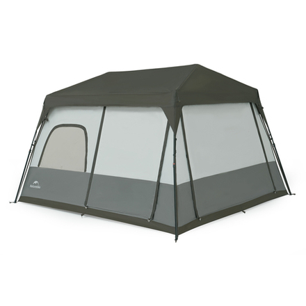 Палатка Naturehike Cape 8.3 быстросборная, серая, артикул CNK2350WS014-MBR