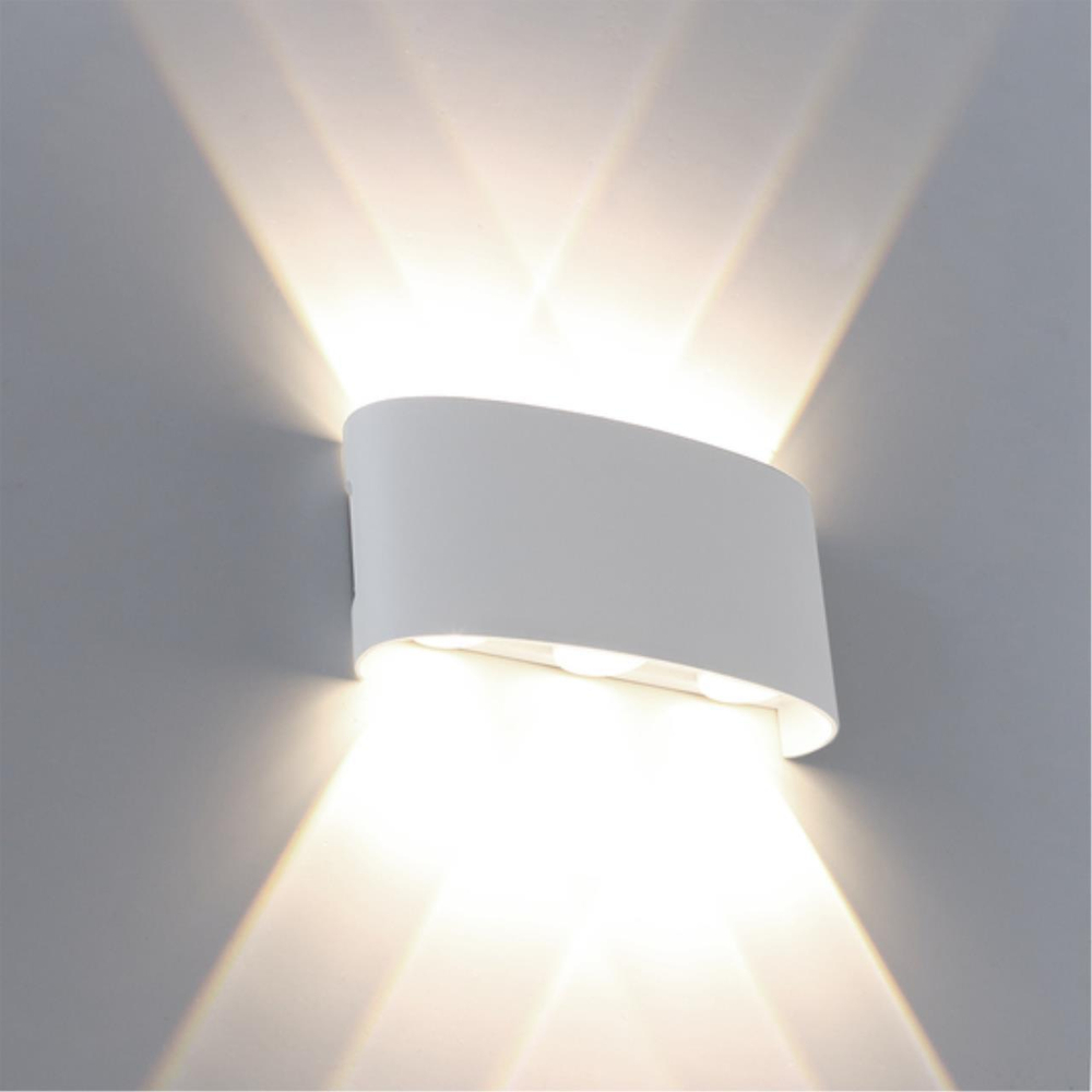 Уличный настенный светодиодный светильник Arte Lamp BOSTO A3122AL-6WH