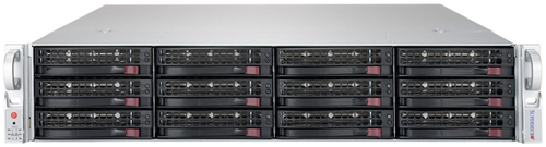 Сервер Supermicro SuperServer 6029P-WTRT без процессора/без ОЗУ/без накопителей/количество отсеков 3.5" hot swap: 12/LAN 10 Гбит/c