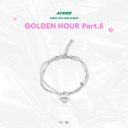 Мерч ATEEZ GOLDEN HOUR : Part.5 - SILVER BRACELET (Браслет)