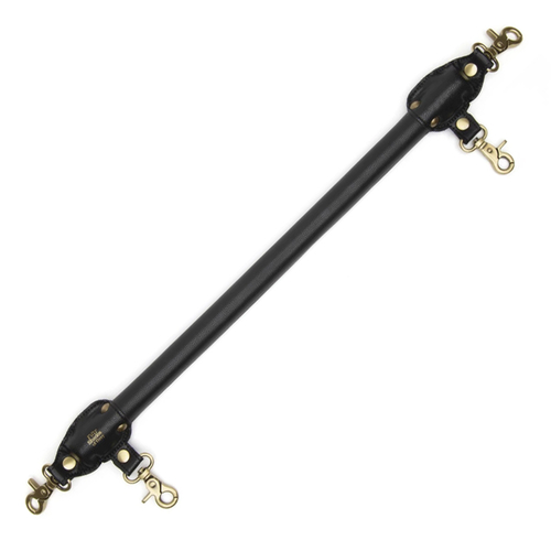 Кожаная распорка для бондажа Fifty Shades of Grey Bound to You Spreader Bar Black