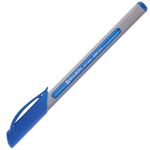 Ручка шариковая масляная BRAUBERG "Extra Glide Soft Grey", 1шт, СИНЯЯ, узел 0,7 мм, линия письма 0,35 мм, 142929