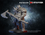 Grand Alliance Chaos Maggotkin of Nurgle Чумной воитель с двуручным топором миниатюра для dnd, днд, pathfinder, фентези, Настольная игра, НРИ, Варгейм, РПГ