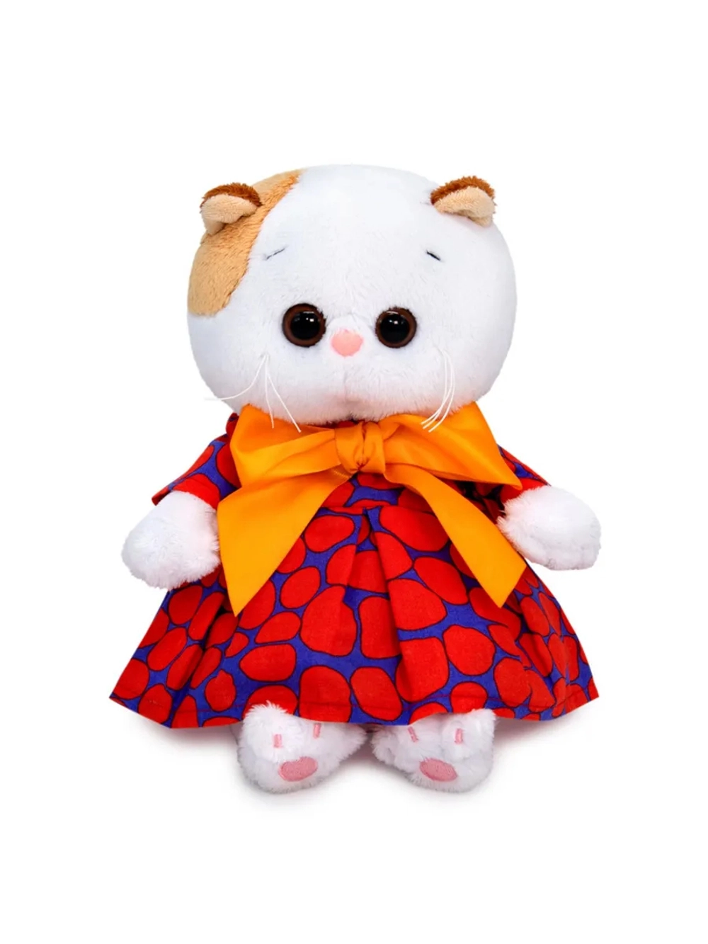 Мягкая игрушка Кошечка Ли Ли в платье с бантом 20 см