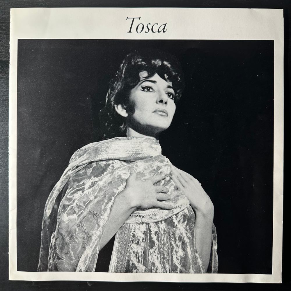 Пуччини - Тоска 2LP (Германия 1965г.)