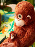 Мягкая игрушка IKEA DJUNGELSKOG (ДЬЮНГЕЛЬСКОГ), Обезьяна