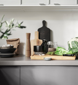 IKEA ÄDELSTEN  (ИКЕА ЭДЕЛСТЕН)  -  Ступка - мрамор чёрный