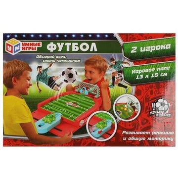 Настольная игра футбол, кор.36*17*4,5см Умные игры