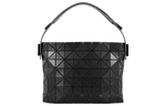 ISSEY MIYAKE Polyvinyl Chloride Resin Baguette Shoulder Bag, Handbag Small Unisex Matte Black