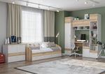 Геометрия 01 Кровать одноярусная без матраса (ЦРК.ГМТ.01)
