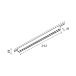 Светильник трековый SUPER5 LED 1х15W