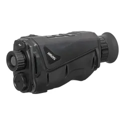 Тепловизионный монокуляр Hunter HR215 256х192, AI 384x288, D15, WiFi - вид спереди и сбоку, объектив