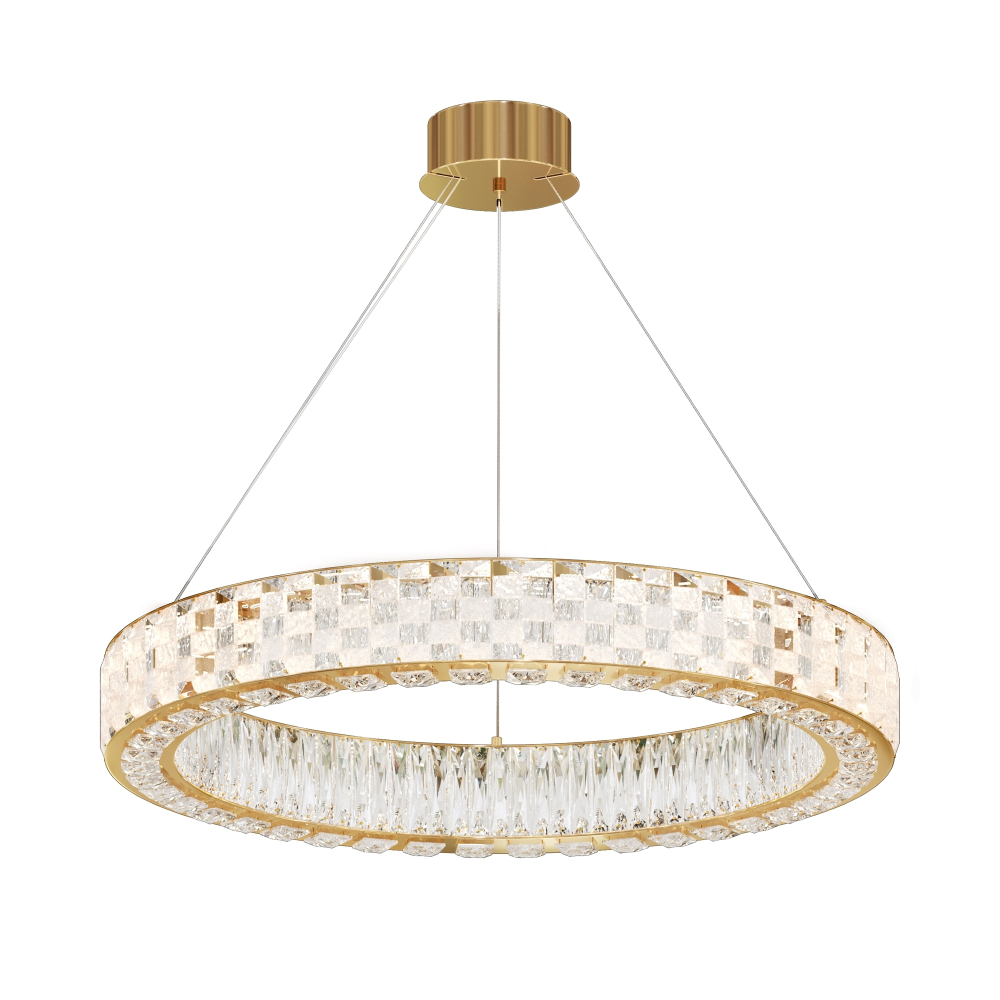 Подвесная светодиодная люстра Maytoni Castello MOD336PL-L170G3K
