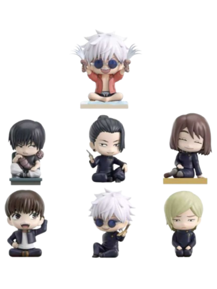 Рандомная фигурка Blind Box Jujutsu Kaisen PVC Mini Figures Season 2 Sitting Series
