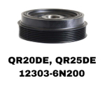 Шкив коленвала 12303-6N200 на Nissan с двигателем QR20DE, QR25DE, VQ23DE— купить в Алматы | ADAL AUTO