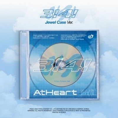 (ПРЕДЗАКАЗ) Альбом ATHEART - 3!4! Single Album JEWEL CASE Version