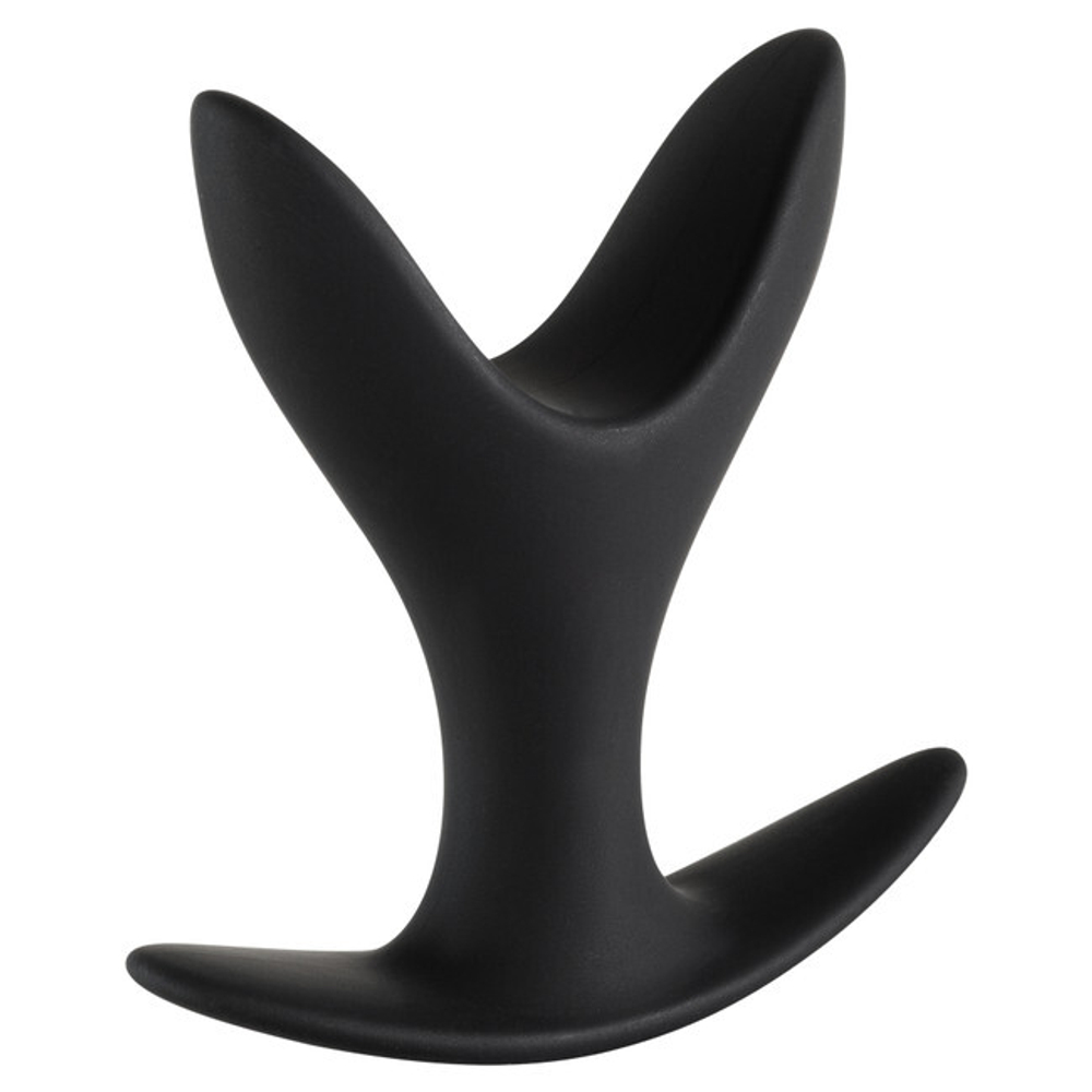 Раскрывающаяся анальная пробка для ношения Small Petals Anal Extender (малая) (Цвет: черный)