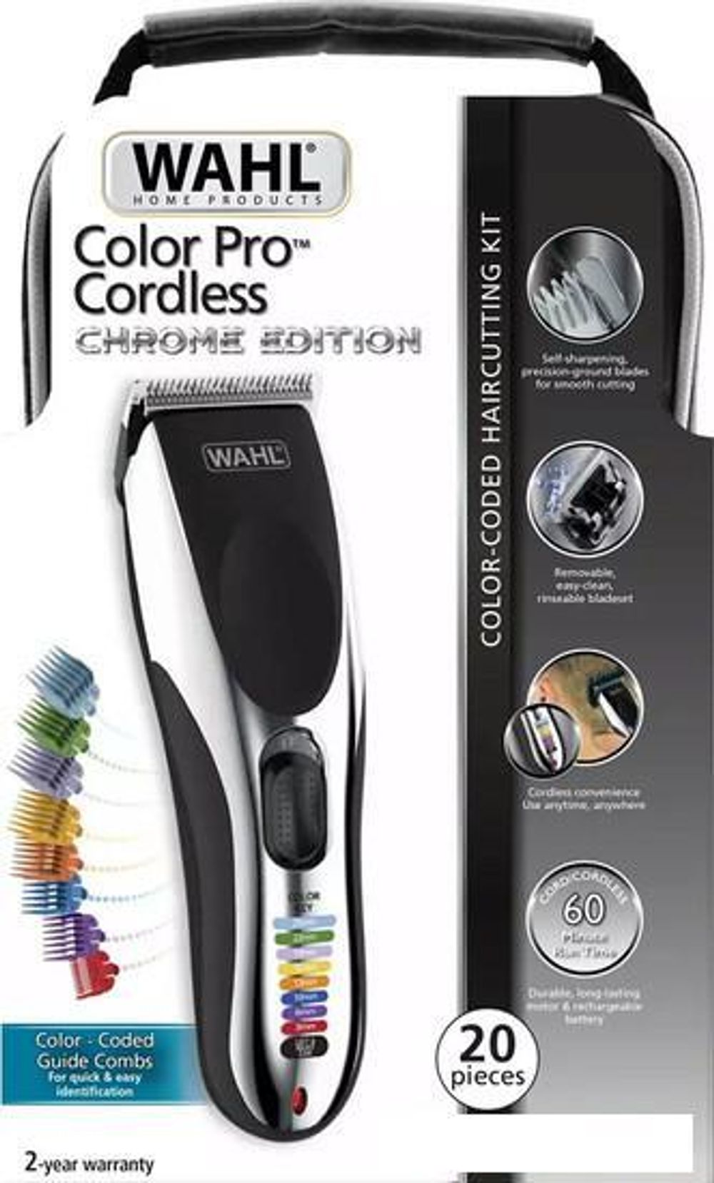 Триммер Wahl ColorPro Cordless Chrome Edition (9649-1416) - 3