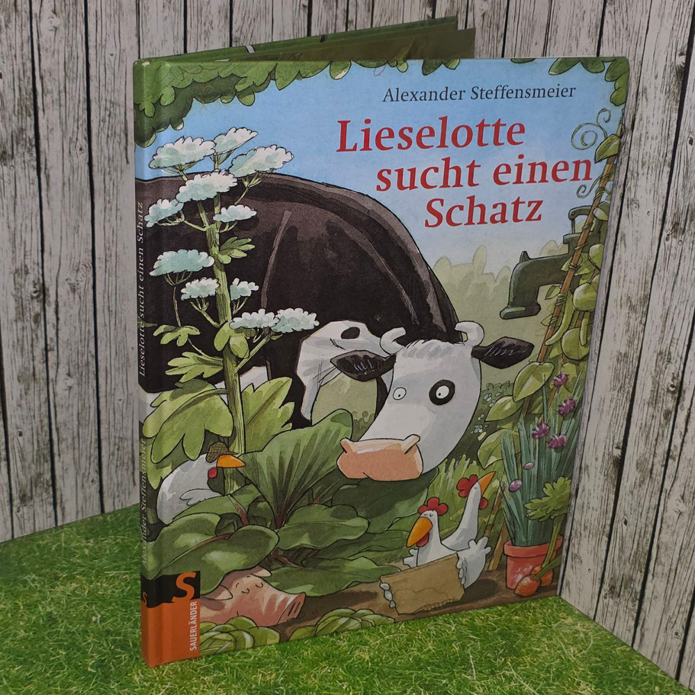 Lieselotte sucht einen Schatz. Книга на Немецком. Steffensmeier Alexander