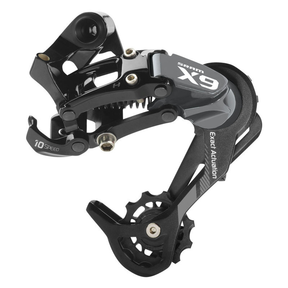 Переключатель задний Sram X.9, средняя лапка (10 ск.), серый`2014 Артикул: 00.7515.066.030