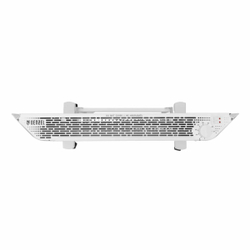 Конвектор электрический DENZEL XCE-1500, 230 В, 1500 Вт, белый, сушилка, колеса, Х-элемент 98131