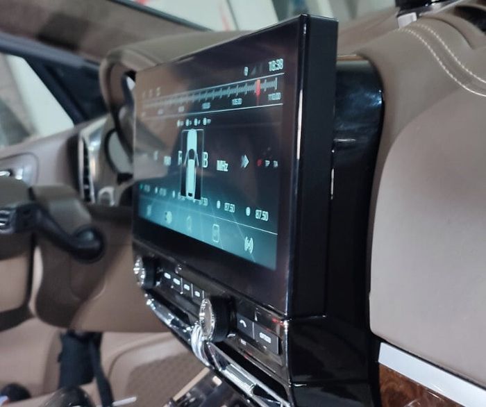 Магнитола для Porsche Cayenne 958 2010-2016 - Kuberg KP-P1201 монитор 12.3" на Android 10, Быстрая, CarPlay, 4G SIM-слот