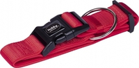 Ошейник Nobby Classic Preno Extra для собак, нейлон, красный 38-40мм, 55-70см
