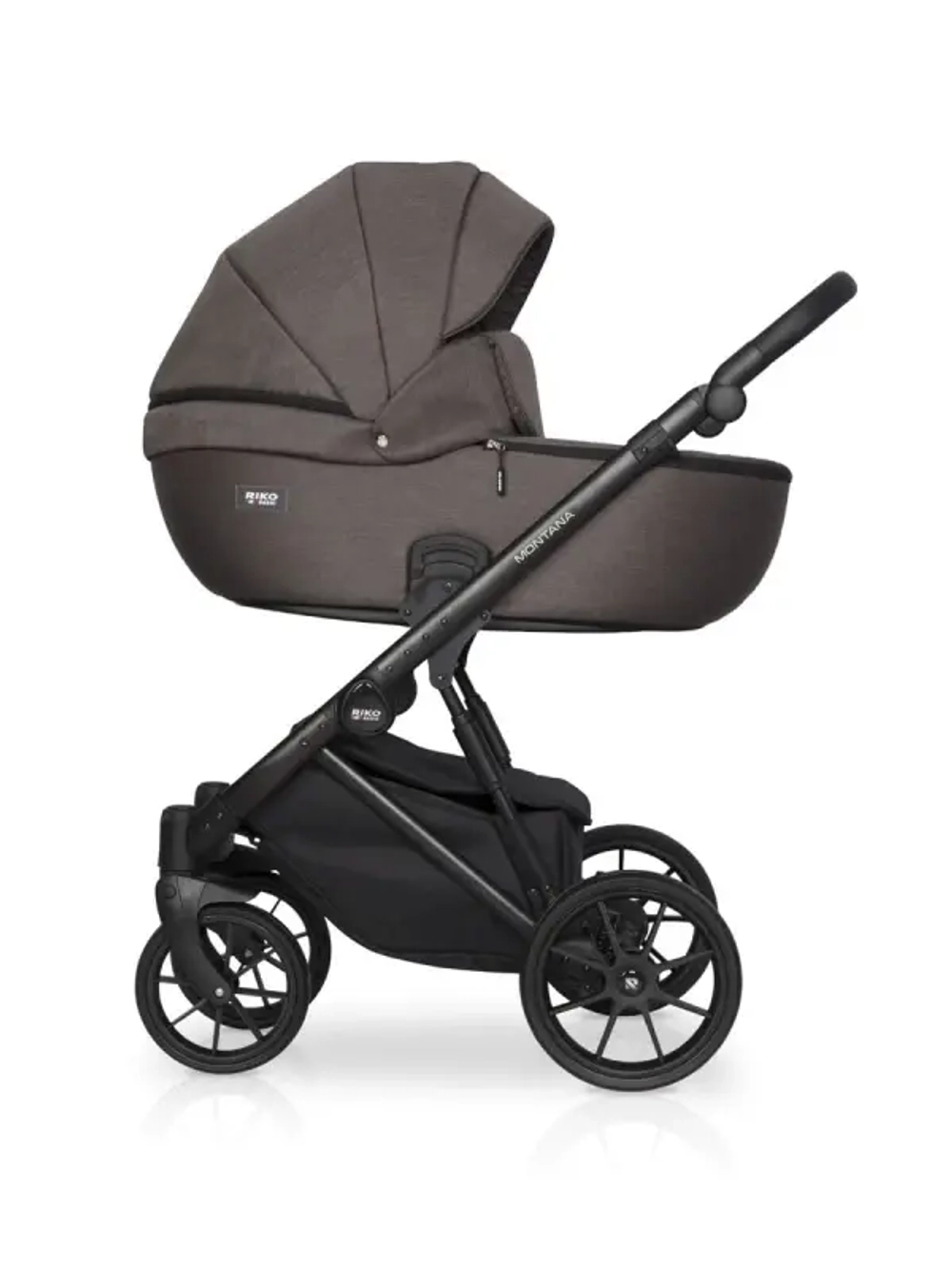 Коляска 2 в 1 Riko Basic Montana цвет 01 коричневый