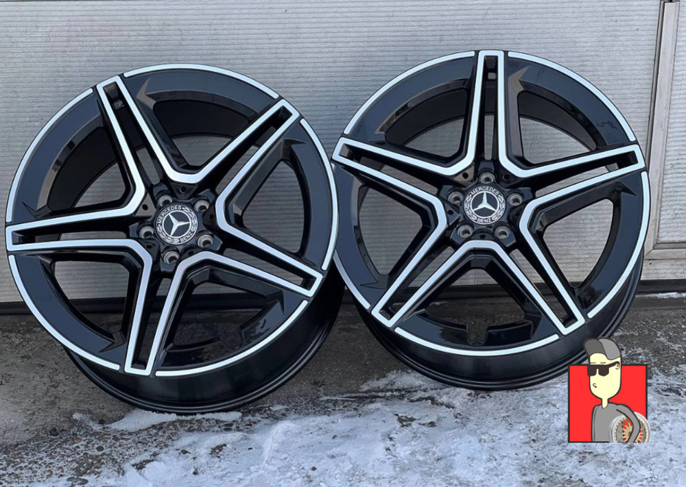 Комплект дисков Mercedes 22x9.5/11.5 et45/47 5x112