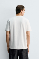 ФУТБОЛКА RELAXED FIT INTERLOCK /04 — ZARA