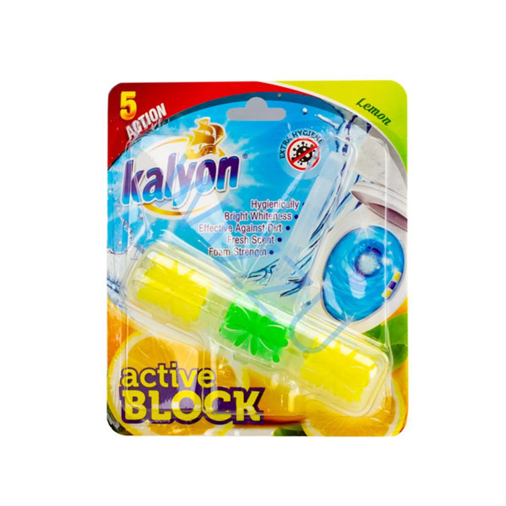 Подвесные блоки для унитаза Kalyon Лимон, 3 шт